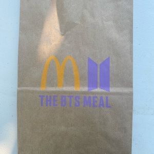 BTS McDonald’s Bag